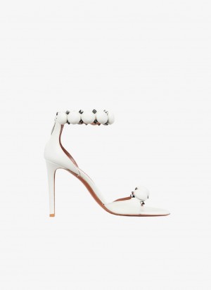 Alaia Bombe Sandaler Dame Off-white Norge | Y3G-6453