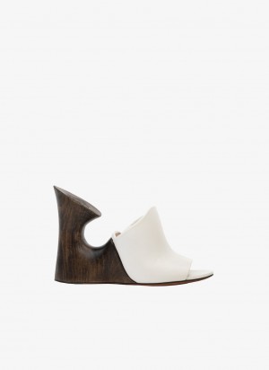 Alaia La Sculpture Mules Dame Off-white Norge | A9M-5450