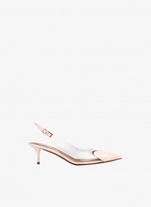 Alaia Le Cœur Slingbacks Pumps Dame Rosa Norge | C2Y-3501