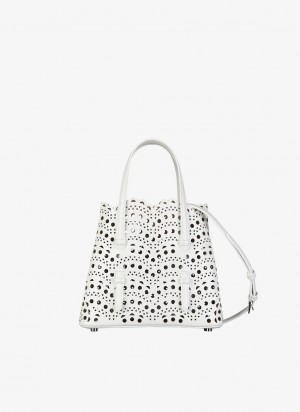 Alaia Mina 20 Tote Veske Dame Hvite Norge | L4X-3802