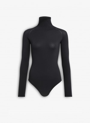 Alaia Second Skin Knit Body Bodysuit Dame Svarte Norge | Y3Q-4852