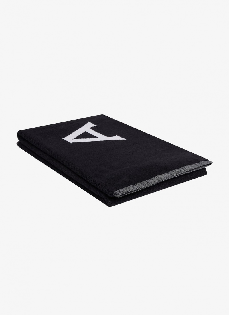 Alaia Alaïa Beach Towel Håndkle Dame Black/White Norge | K5G-7822