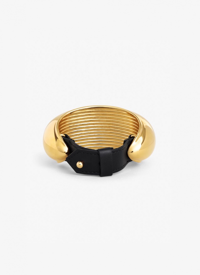 Alaia Bumper Cuff Øredobber Dame Gull Norge | M9G-4722