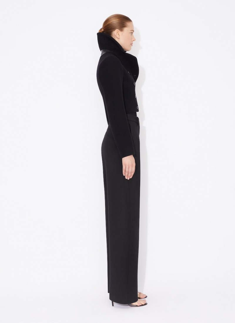 Alaia Cinched Jakker Dame Svarte Norge | I2Q-4772