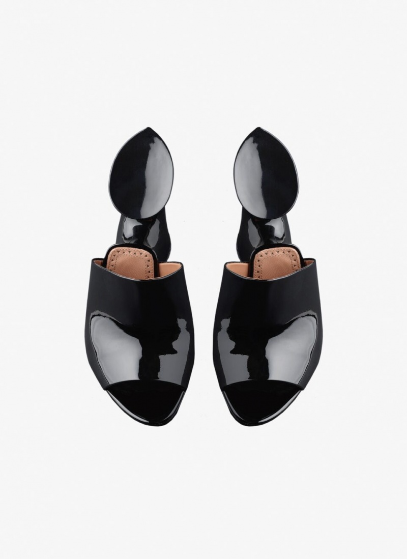 Alaia La Sculpture Mules Dame Svarte Norge | I7S-6368