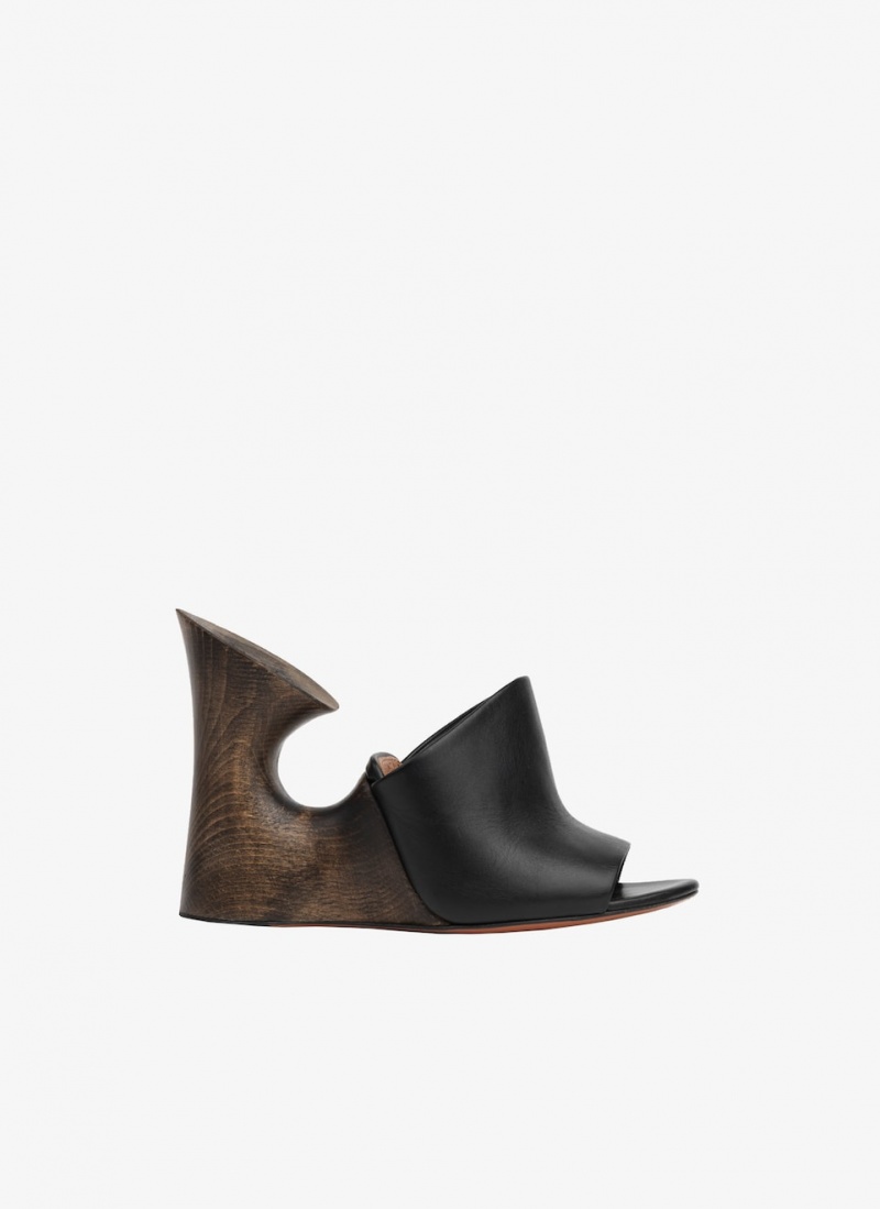 Alaia La Sculpture Mules Dame Svarte Norge | X4D-2739