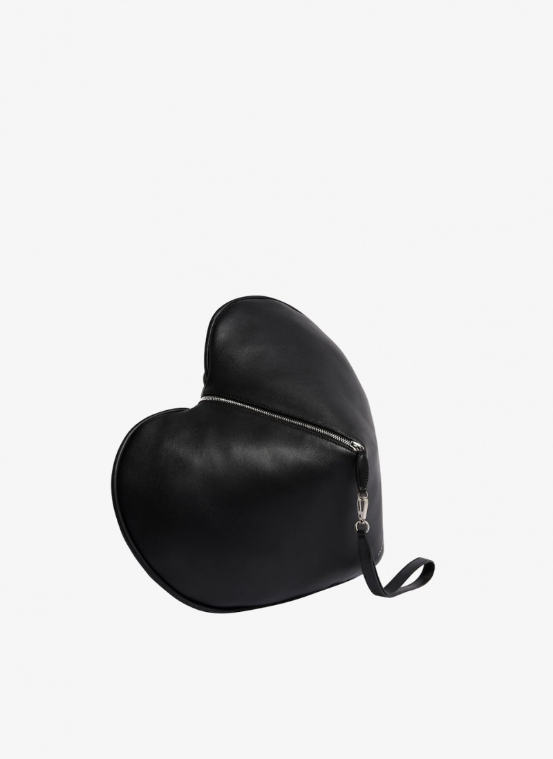 Alaia Le Coeur Soft Pouch Clutch Vesker Dame Svarte Norge | W1C-0702