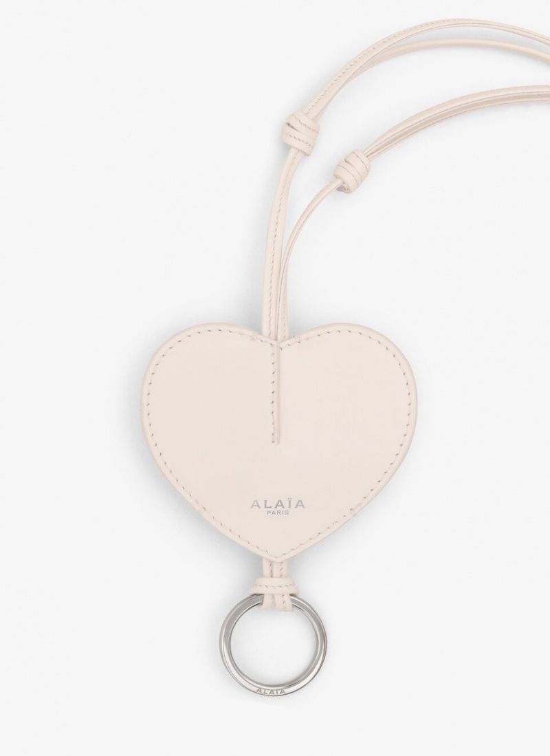 Alaia Le Cœur Bell Key Holder Lommebok Dame Nude Norge | H5B-4610