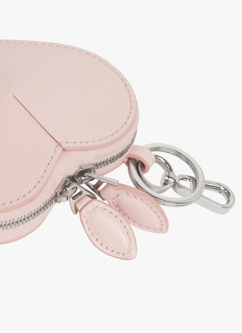 Alaia Le Cœur Coin Purse Lommebok Dame Rosa Norge | J1R-6061