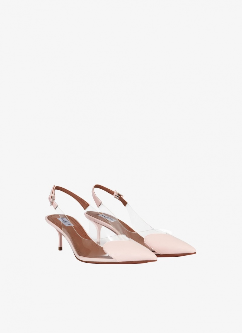 Alaia Le Cœur Slingbacks Pumps Dame Rosa Norge | C2Y-3501