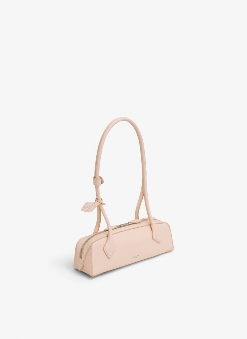 Alaia Le Teckel Small Skulderveske Dame Nude Norge | H6E-5525