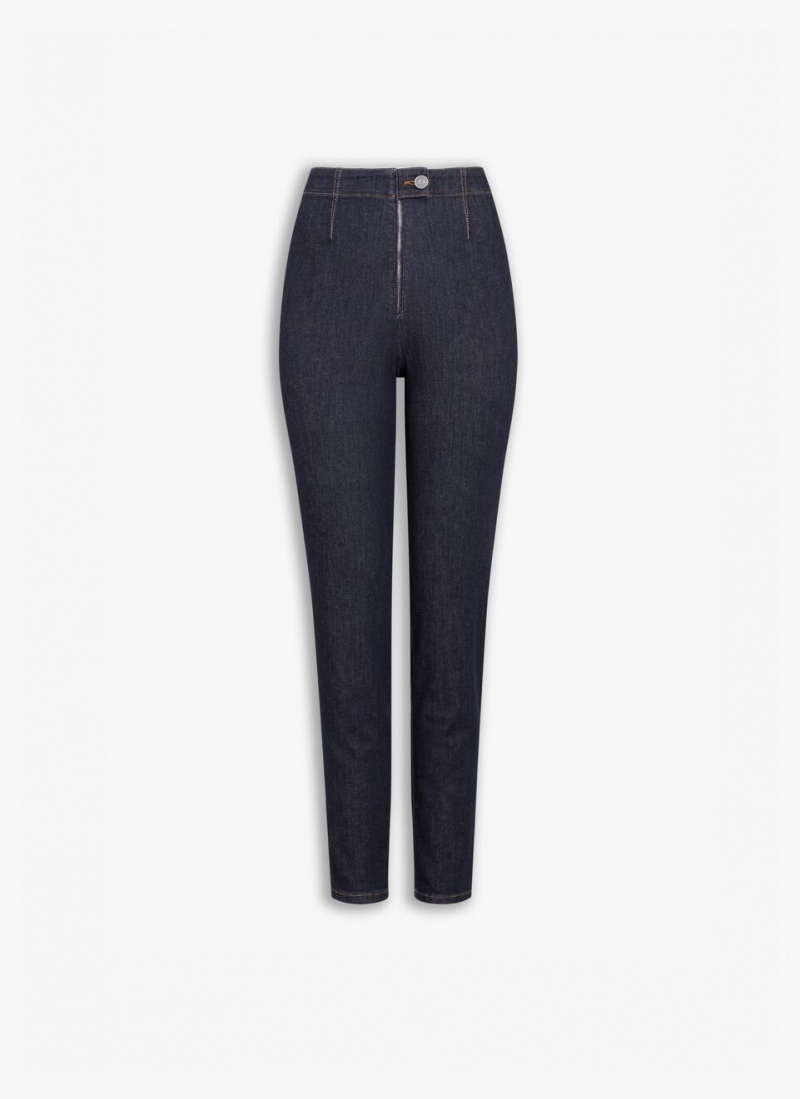 Alaia Legging Bukse Dame Blå Norge | T4O-9230