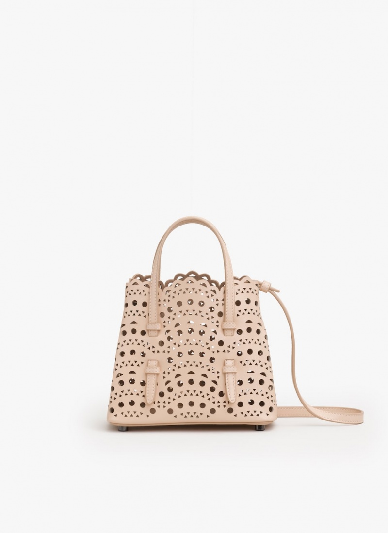 Alaia Mina 16 Tote Veske Dame Nude Norge | V6B-4377