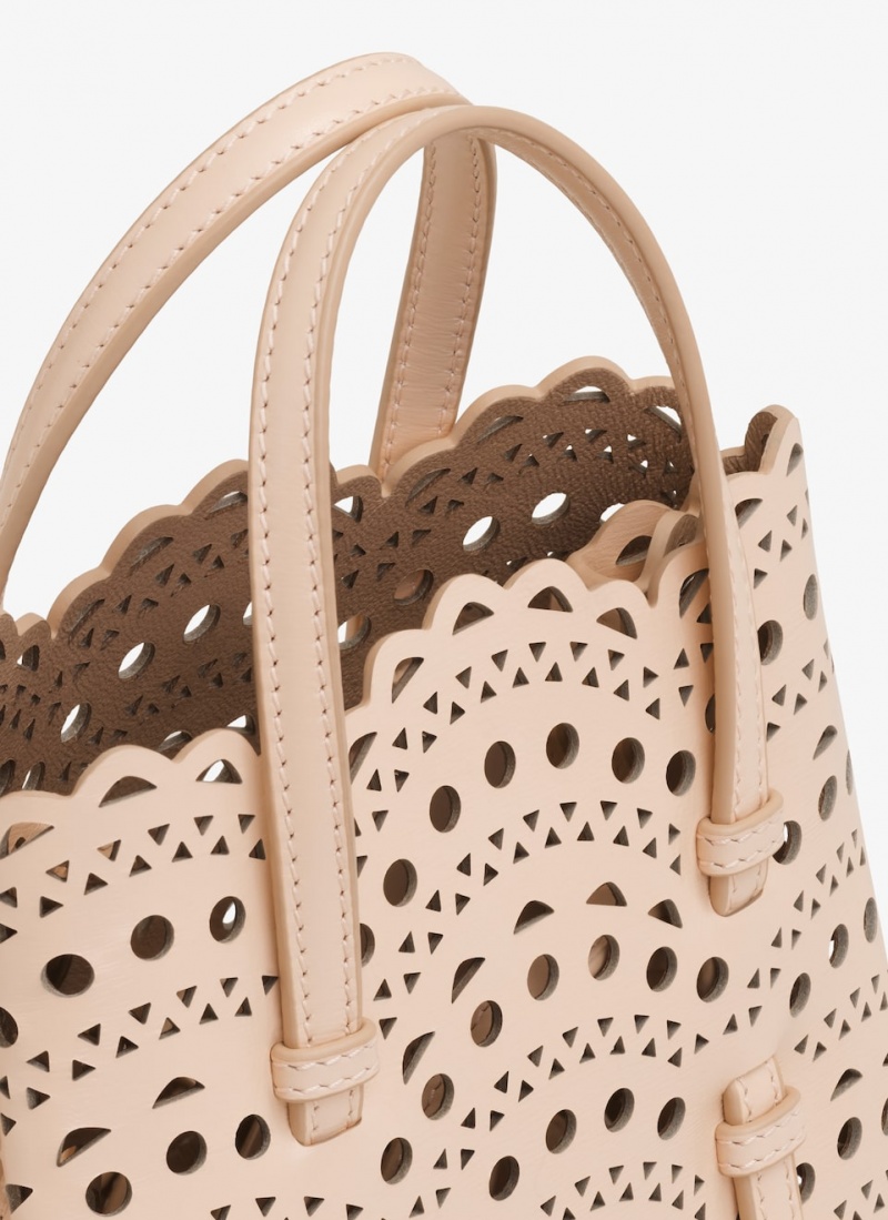 Alaia Mina 16 Tote Veske Dame Nude Norge | V6B-4377