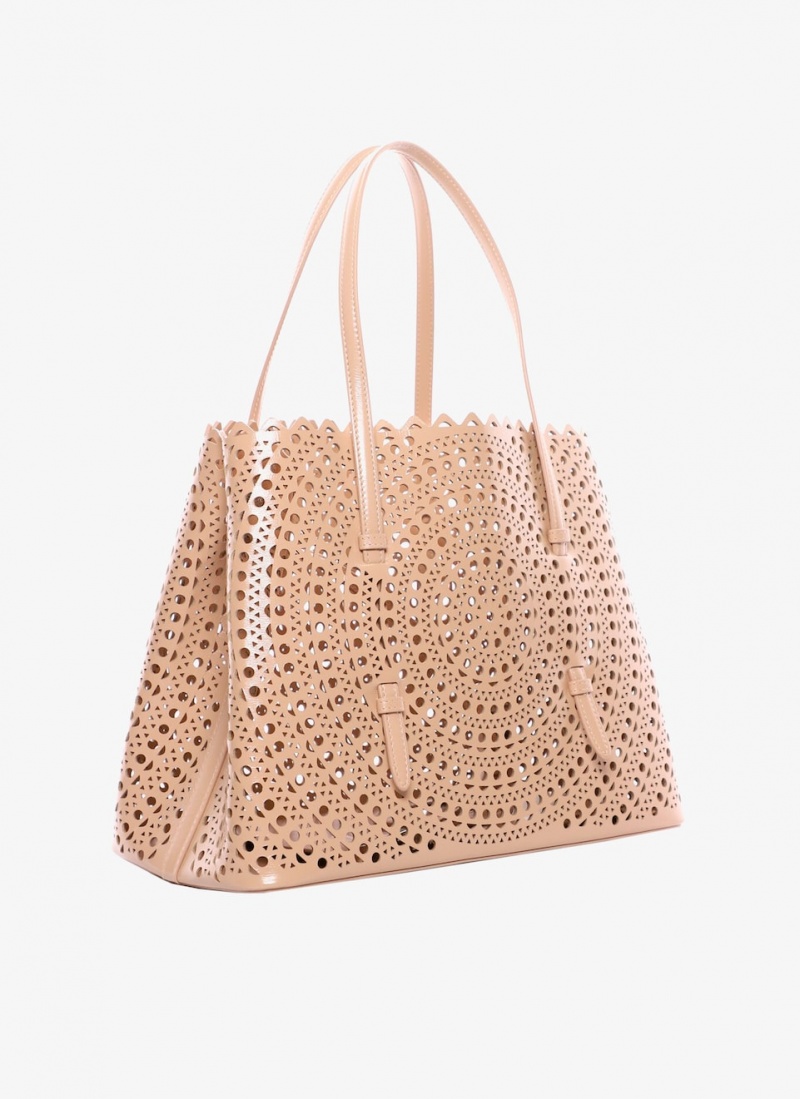 Alaia Mina 32 Tote Veske Dame Sandy Norge | K5M-9737