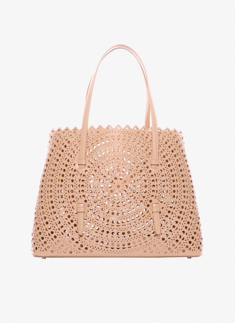 Alaia Mina 32 Tote Veske Dame Sandy Norge | K5M-9737