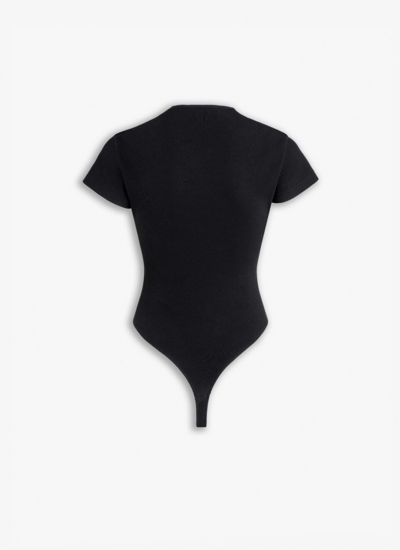 Alaia Neckline Body Bodysuit Dame Svarte Norge | Q0T-6457